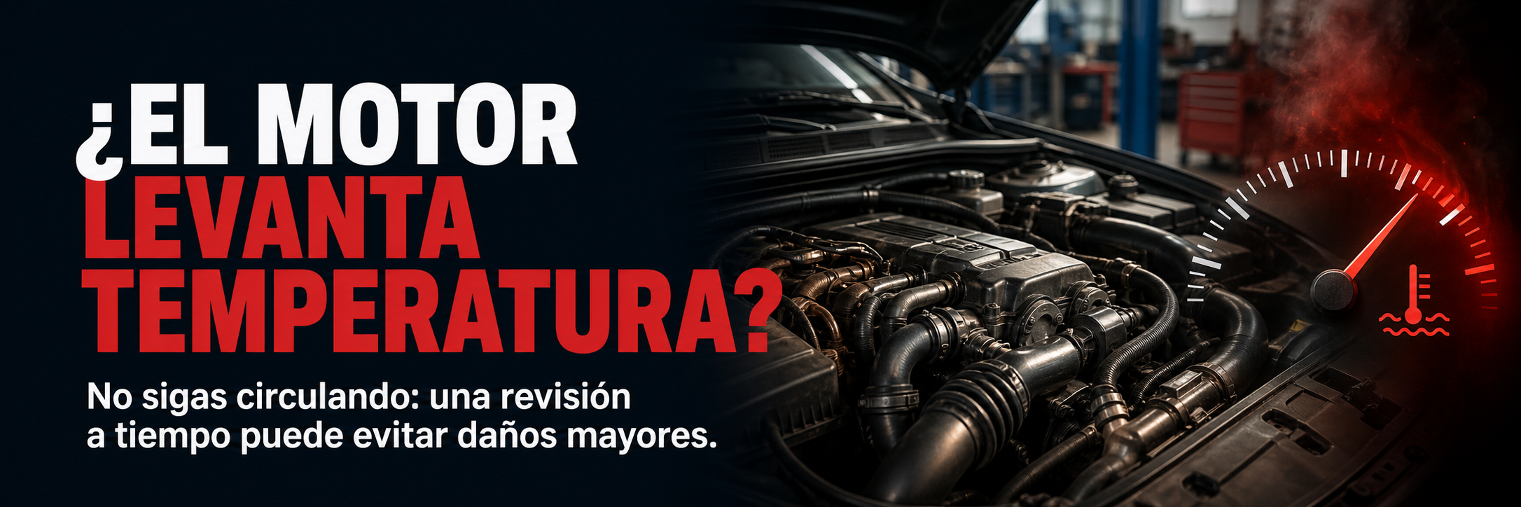 Consejo sobre temperatura elevada del motor